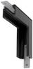 SLV 1006579 L-Verbinder mechanisch, für Aufbauschiene standard, Stereo, sw
