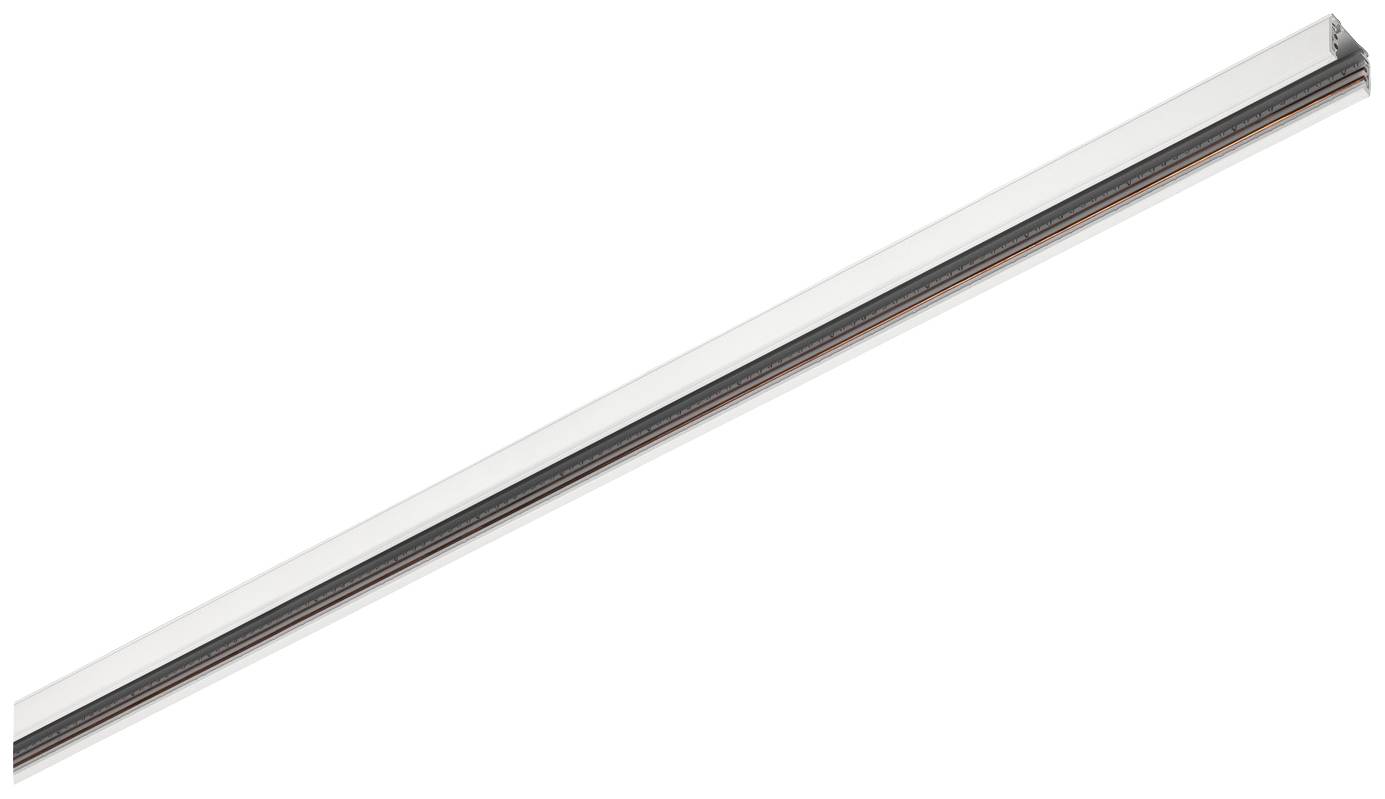 SLV Track Niedervolt-Schienensystem-Komponente Schiene Weiß 1006544 48V TRACK 2m Aufbauschiene