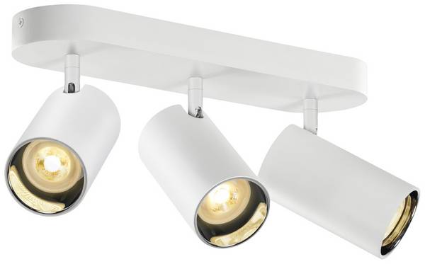ASTO TUBE, Deckenaufbauleuchte, zylindrisch, max. 3x10 W, weiß
