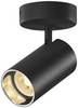 ASTO TUBE, Spot, zylindrisch, max. 1x10 W, schwarz