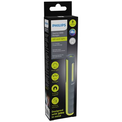 Philips X60FLAUX1 Xperion 6000 Flood Audio LED Lampe de travail sur batterie 1 Philips X60FLAUX1 Xperion 6000 Flood Audio LED Lampe de travail sur batterie 1