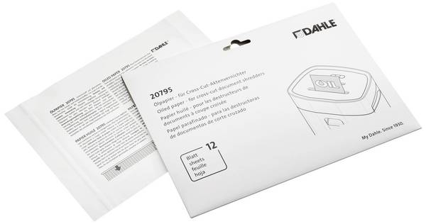 Dahle Dahle 20795 Öl-Blätter für Aktenvernichter 12 St.