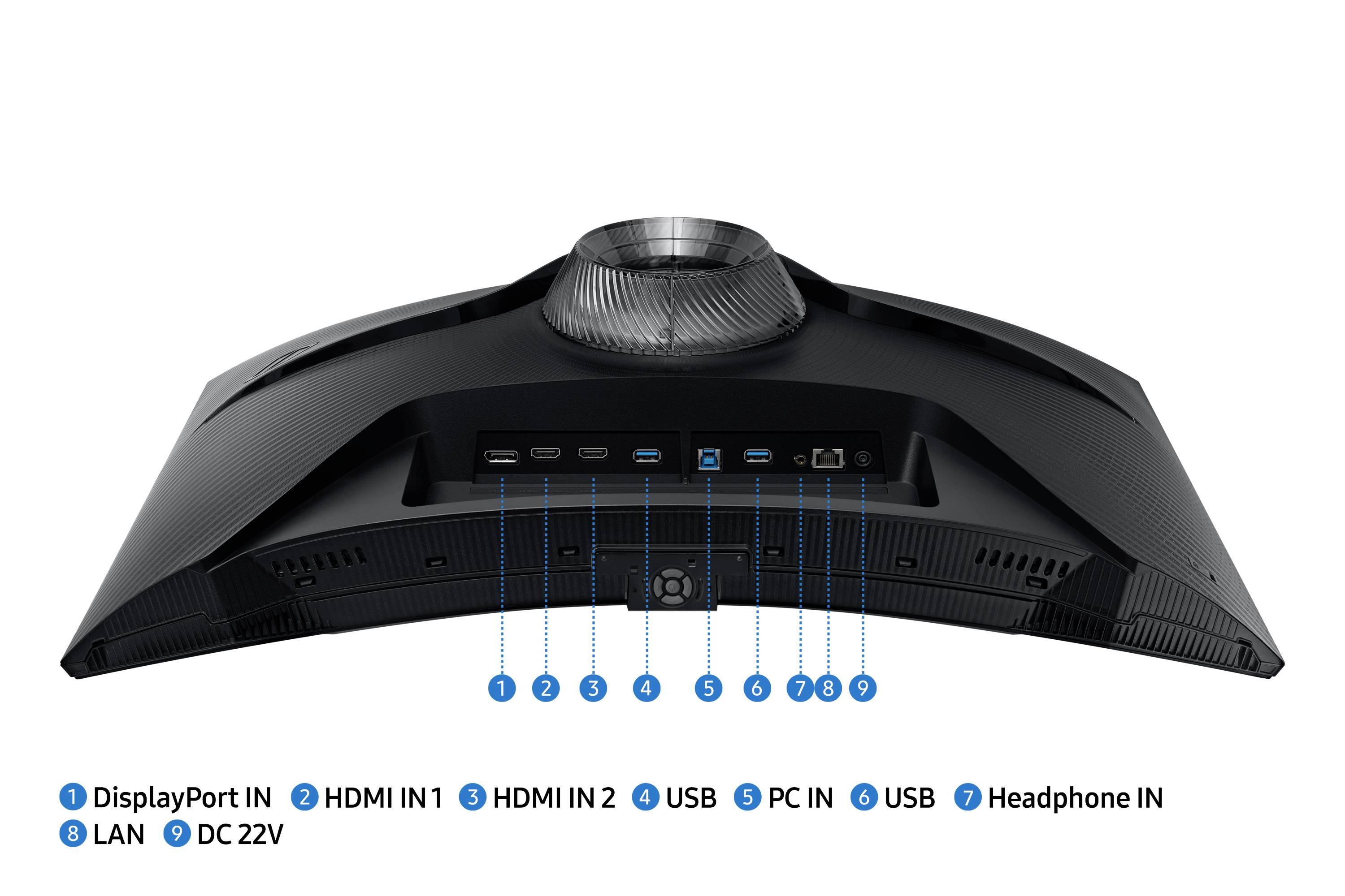 Samsung Odyssey G6 S27BG650EU - G65B Series - LED-Monitor - gebogen - QHD - 68.6 cm (27") - HDR-24