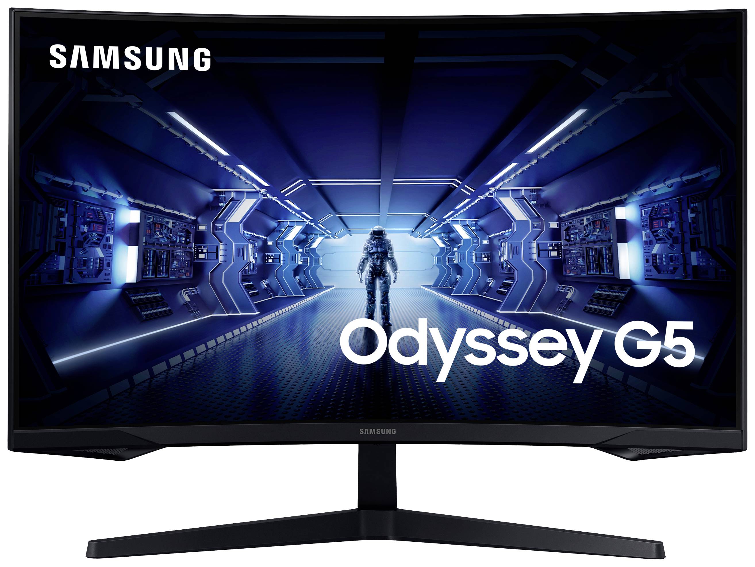 80cm/32" (2560x1440) Samsung C32G54TQBU G5 1ms 144Hz WQHD HDMI DP Black-0