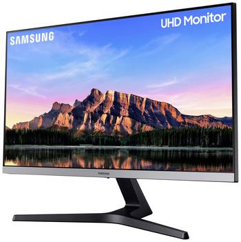 Auf diesem Bild sieht man einen LED-Monitor von der Marke Samsung.