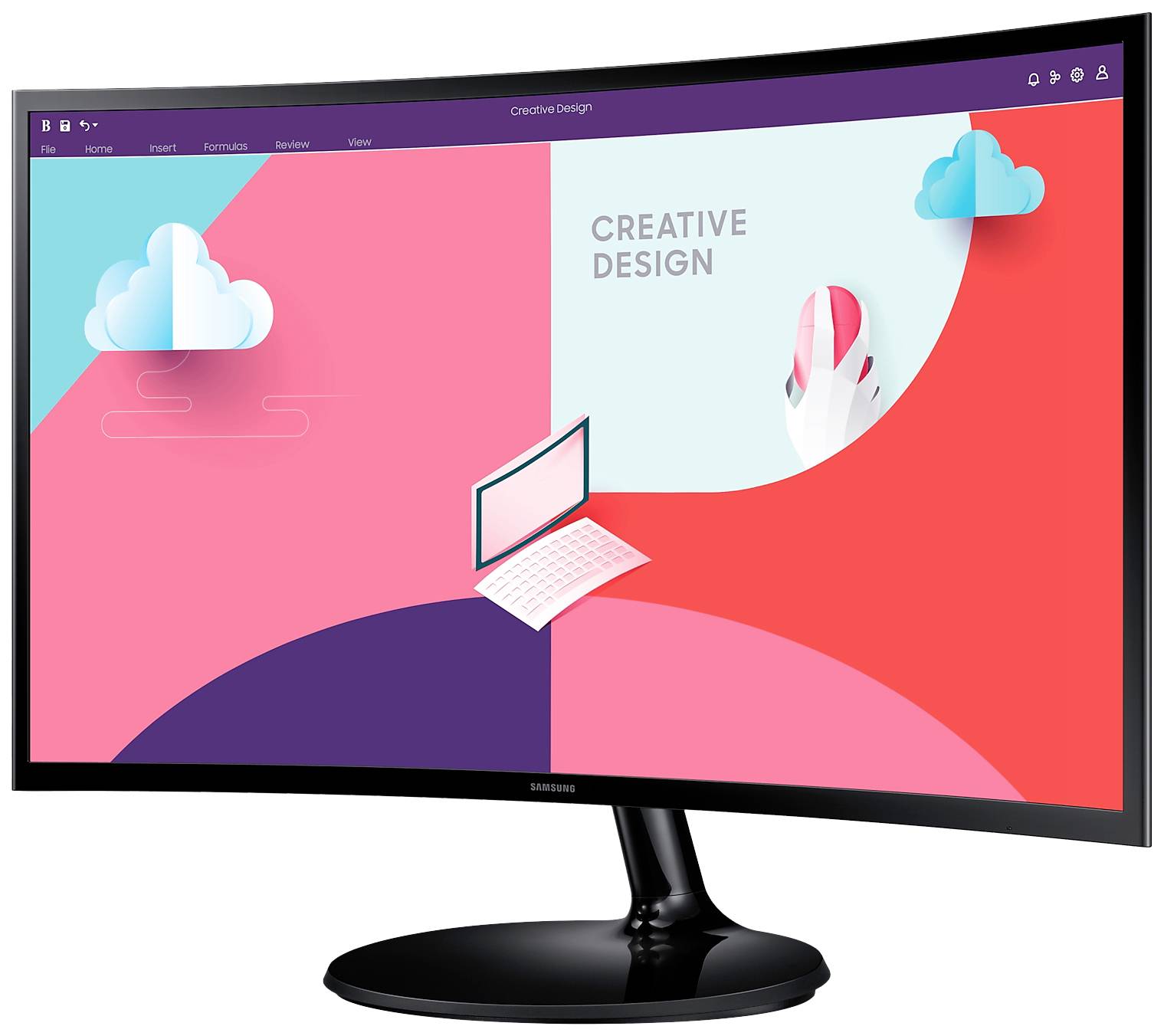 Samsung S24C364EAU - S36C Series - LED-Monitor - gebogen - 61 cm (24")-5