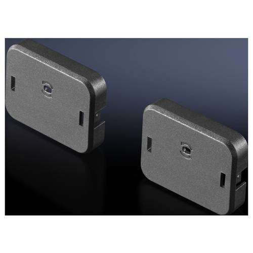 Rittal 7955015 19 Zoll Netzwerkschrank-Blindabdeckung Tiefschwarz (RAL 9005)