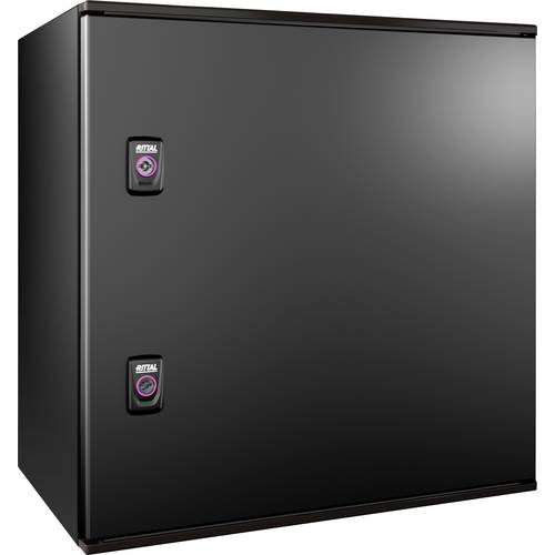 Thumbnail - Rittal KE 9207.100 Gehäuse 500 x 500 x 300 Graphitschwarz 1 St.