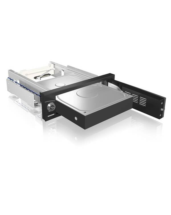 IB-168SK-B, Wechselrahmen, 1x 3,5" SATA I-III HDD zu 1x SATA Host