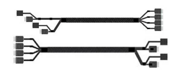 Intel - SATA- / SAS-Kabel - 4i MiniLink SAS (SFF-8611)