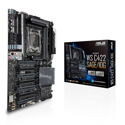 Thumbnail - ASUS WS C422 SAGE/10G - Motherboard - SSI CEB - LGA2066 Socket - C422 Chipsatz - USB 3.1 Gen 1, USB-C Gen2, USB 3.1 Gen