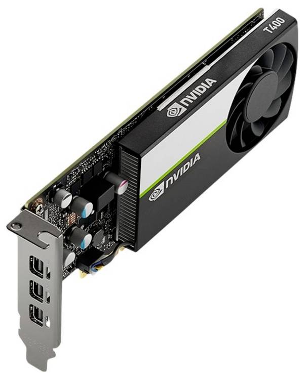 PNY Workstation-Grafikkarte  T400   4 GB GDDR6-RAM PCIe x16  Mini DisplayPort, DisplayPort Low Profile