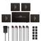 'Titel: Lindy CAT-4 HDMI 70m Extender-Set; Inhalt: mehrere Adapter, Kabel und Befestigungsteile; Verwendungszweck: HDMI-Verlängerung.'