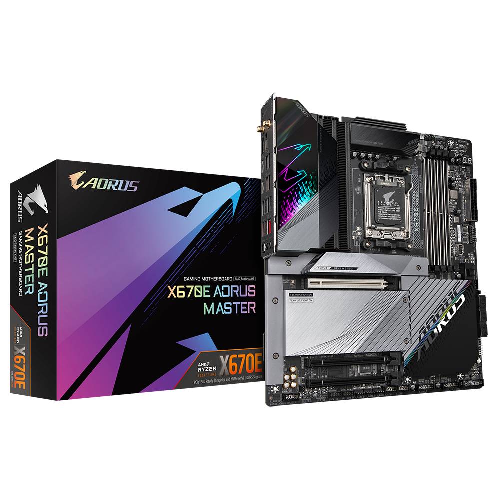 X670E AORUS MASTER Mainboard Socket AM5-1
