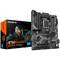 Computer-Motherboard und Verpackung von GIGABYTE B760 GAMING X DDR4, geeignet für Gaming-Anwendungen mit stilvollem, futuristischem Design.