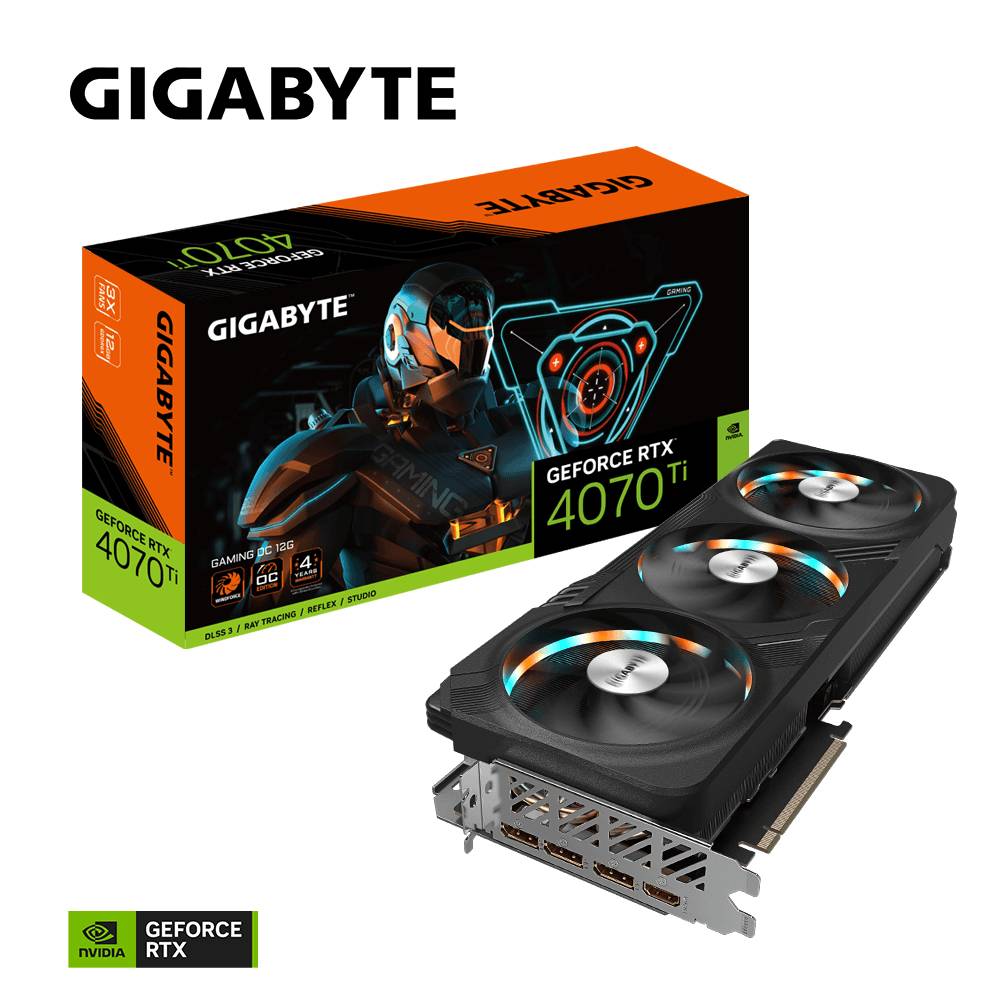 GIGABYTE RTX4070TI Gaming OC 12GB