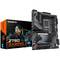 Mainboard für Gaming 'Gigabyte Z790 Gaming X' und Verpackung. Schwarz mit futuristischem Design; unterstützt aktuelle Hardware-Standards.