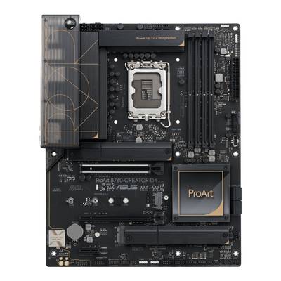 Asus PROART B760-CREATOR D4 Mainboard Sockel (PC) Intel® LGA 1700 Formfaktor (Details) ATX Mainboard-Chipsatz Intel® B76