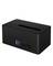 Schwarzes, rechteckiges Festplatten-Dock mit USB 3.0-Anschluss, Netzanschluss und Ein-/Ausschalter, geeignet für schnellen Festplattenzugriff.