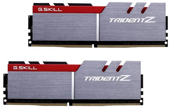 G.Skill Trident Z PC-Arbeitsspeicher Kit   DDR4 32 GB 2 x 16 GB  3200 MHz 288pin DIMM  F4-3200C16D-32GTZ