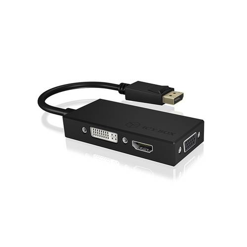 Thumbnail - IB-AC1031, 3-in-1 DisplayPort™ zu HDMI / DVI-D / VGA Grafikadapter