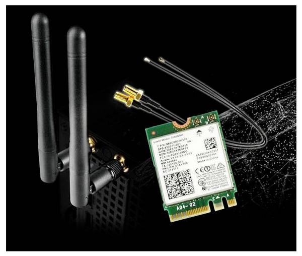 ASRock Netzwerkadapter - M.2 Card - Bluetooth 4.0 - 802.11ac