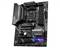 MSI MPG B550 Tomahawk Motherboard mit LED-Beleuchtung, PCIe-Steckplätzen und Kühlkörpern, geeignet für AMD Ryzen-Prozessoren.