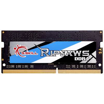 Computermodul G.SKILL Ripjaws DDR4 RAM, schwarz mit blauem und silbernem Etikett. Ideal für schnelle Speichererweiterungen.