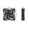 'Dual' Gehäuselüfter, 120 mm x 120 mm x 30 mm, schwarzes Design, mit 'Arctic'-Logo im Zentrum.