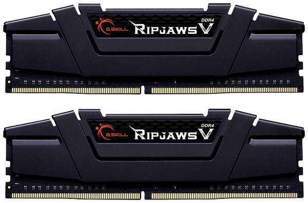 G.Skill F4-2666C19D-64GVK PC-Arbeitsspeicher Kit   DDR4 64 GB 2 x 32 GB  2666 MHz 288pin DIMM  F4-2666C19D-64GVK