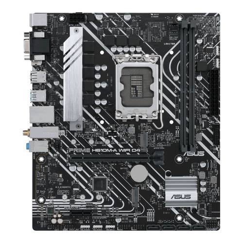 Thumbnail - Asus PRIME H610M-A WIFI D4 Mainboard Sockel (PC) Intel® LGA 1700 Formfaktor (Details) Micro-ATX Mainboard-Chipsatz Intel...