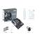 Eine ASUS PRIME H610M-A WIFI D4-Mainboard-Verpackung mit abgebildetem Mainboard, SATA-Kabeln, WLAN-Antenne und Handbuch.