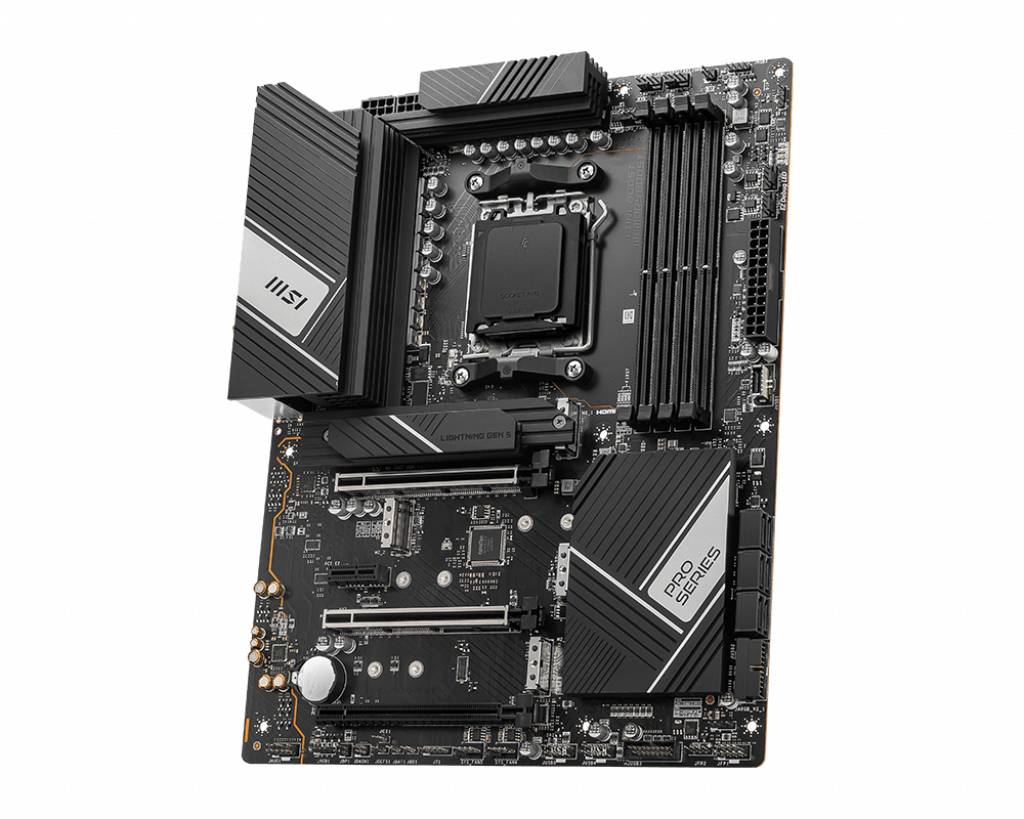 PRO X670-P WIFI, AMD, Buchse AM5, DDR5-SDRAM, 128 GB, DIMM, Dual-channel-3