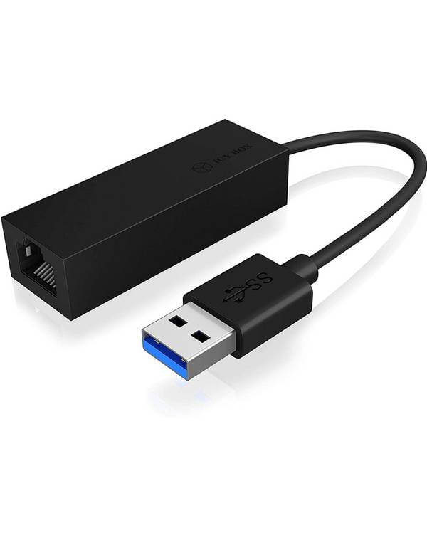 IB-AC501a, USB 3.0 (Type-A) zu Gigabit Ethernet Lan Adapter, schwarz