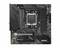 Mainboard mit vier RAM-Steckplätzen, CPU-Sockel, PCIe-Slots und Anschlüssen für Peripheriegeräte, geeignet für Gaming-PCs.