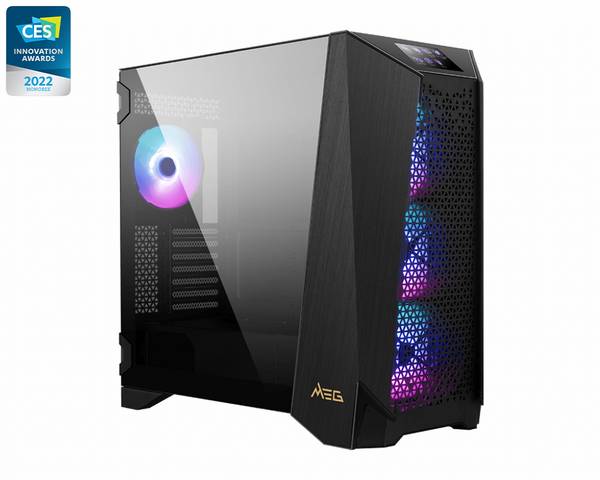 MSI MEG PROSPECT 700R Midi-Tower PC-Gehäuse  Schwarz