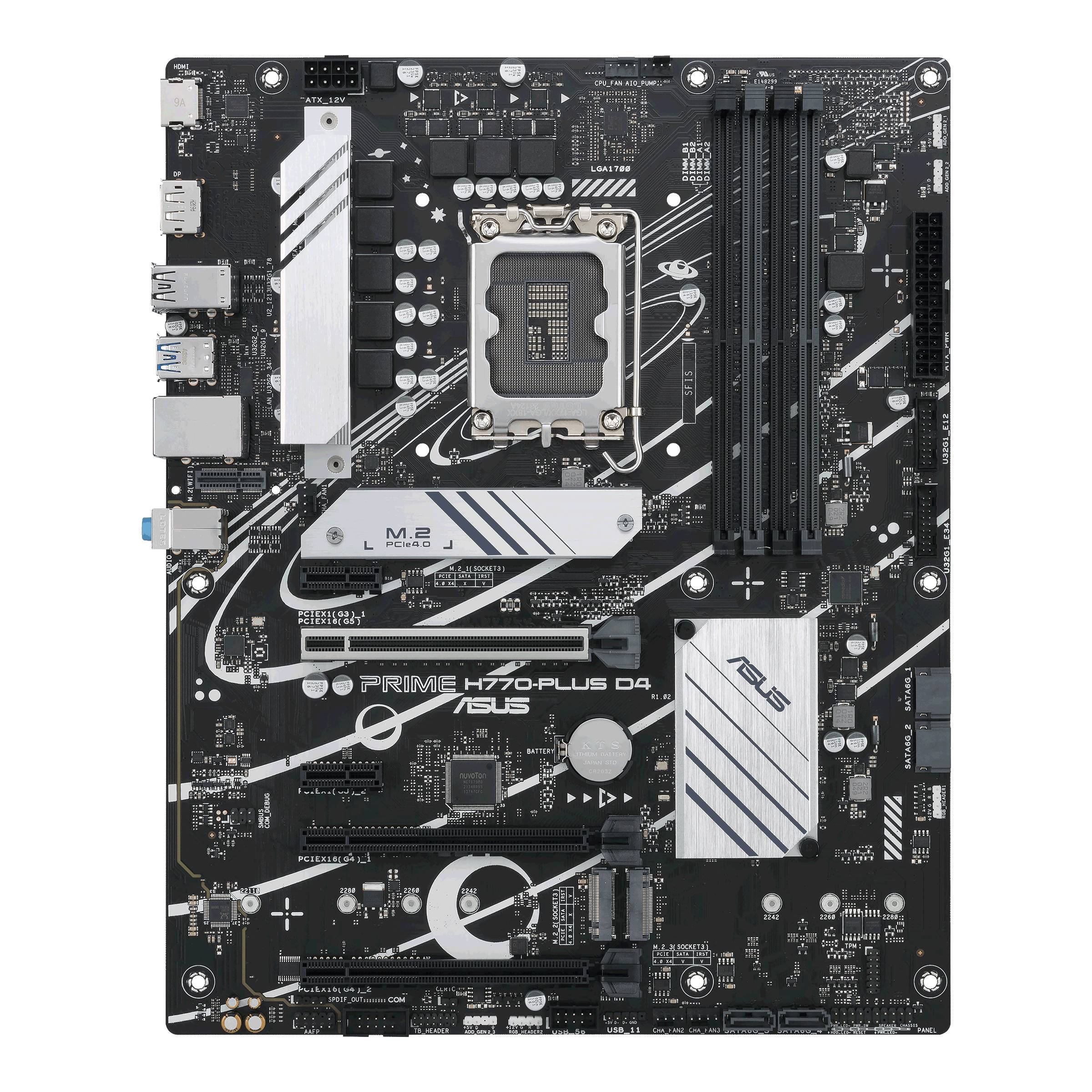 ASUS PRIME H770-PLUS D4 ATX S1700