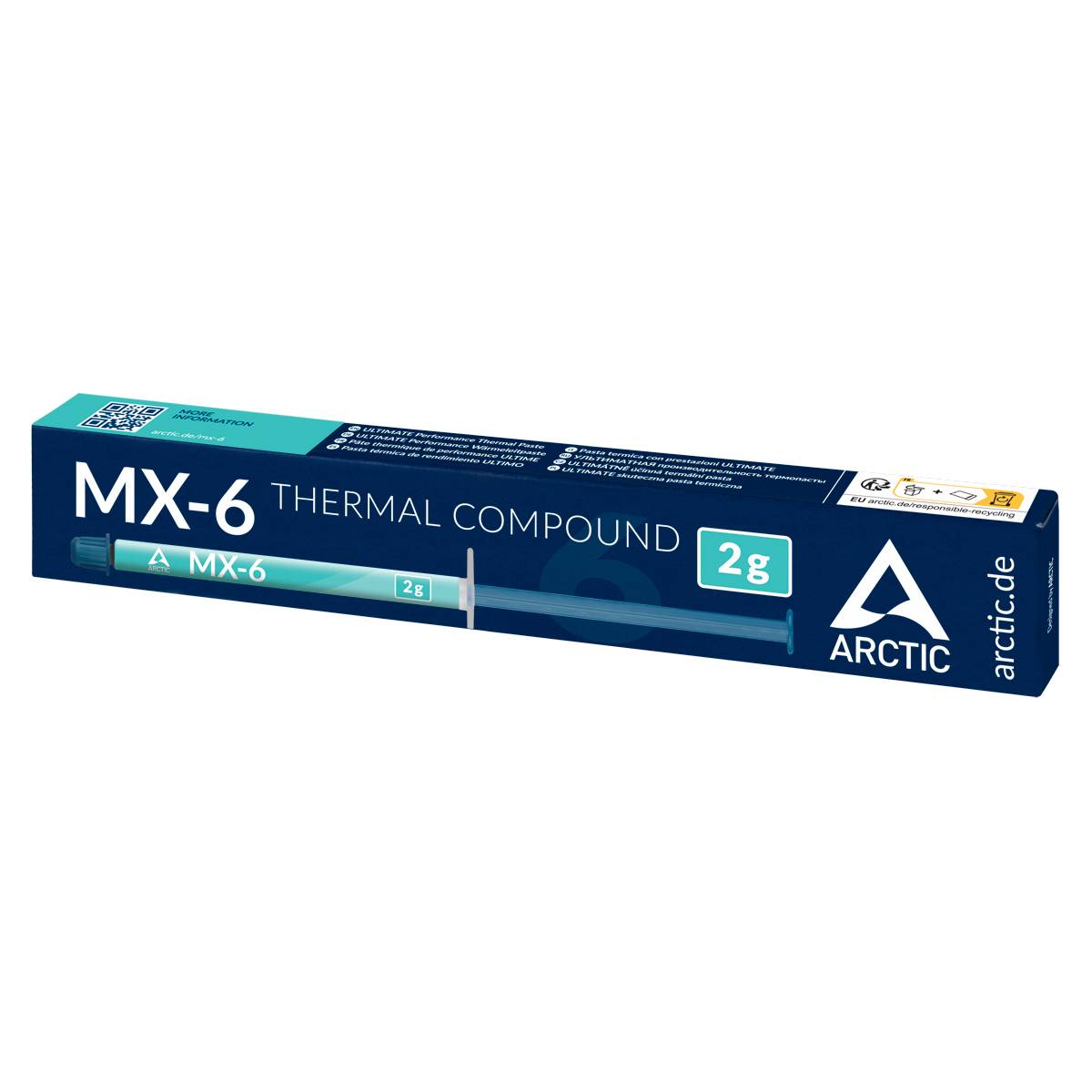 ARCTIC MX-6 - Wärmeleitpaste - 2 g - Grau-2