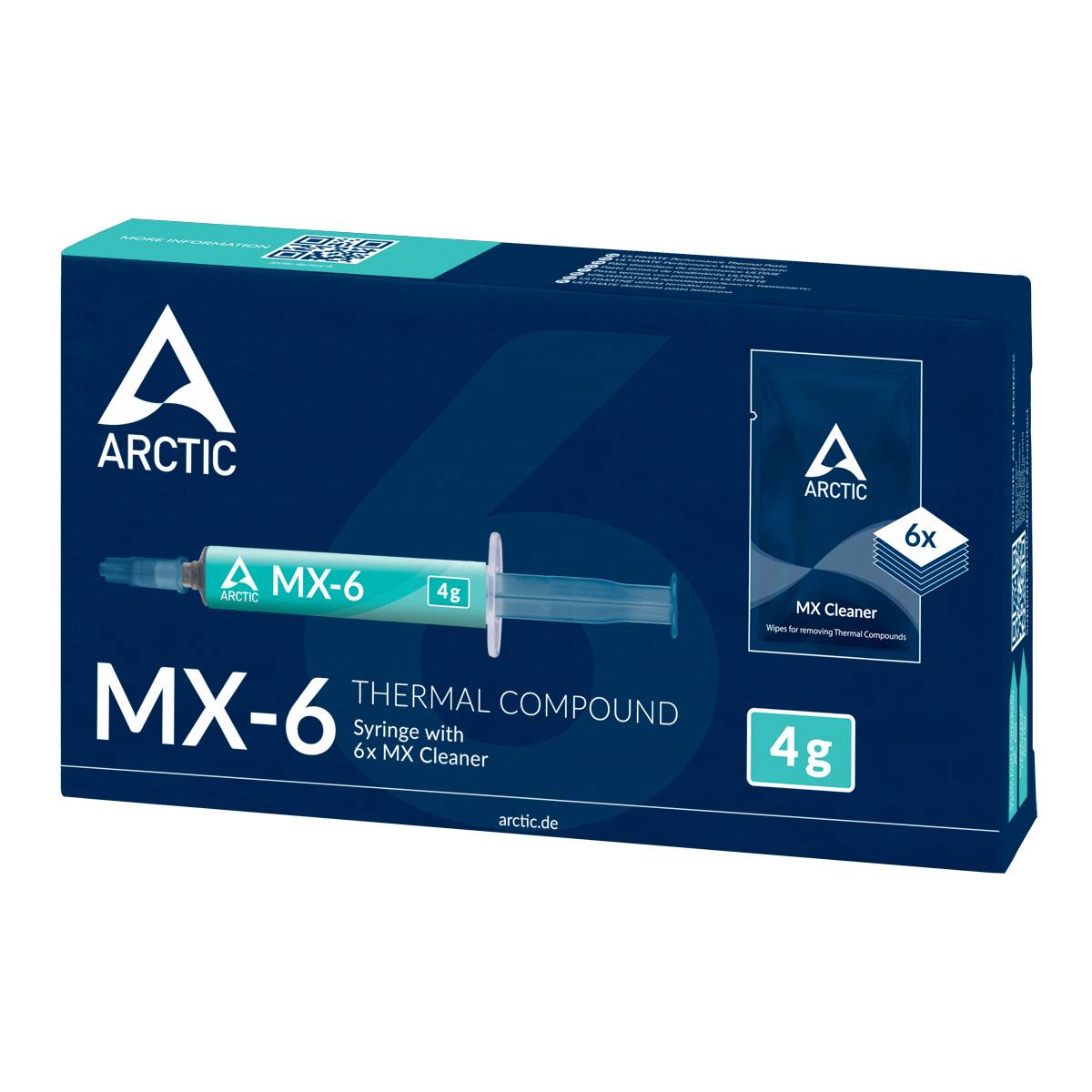 ARCTIC MX-6 - Wärmeleitpaste - 4 g - Grau-2