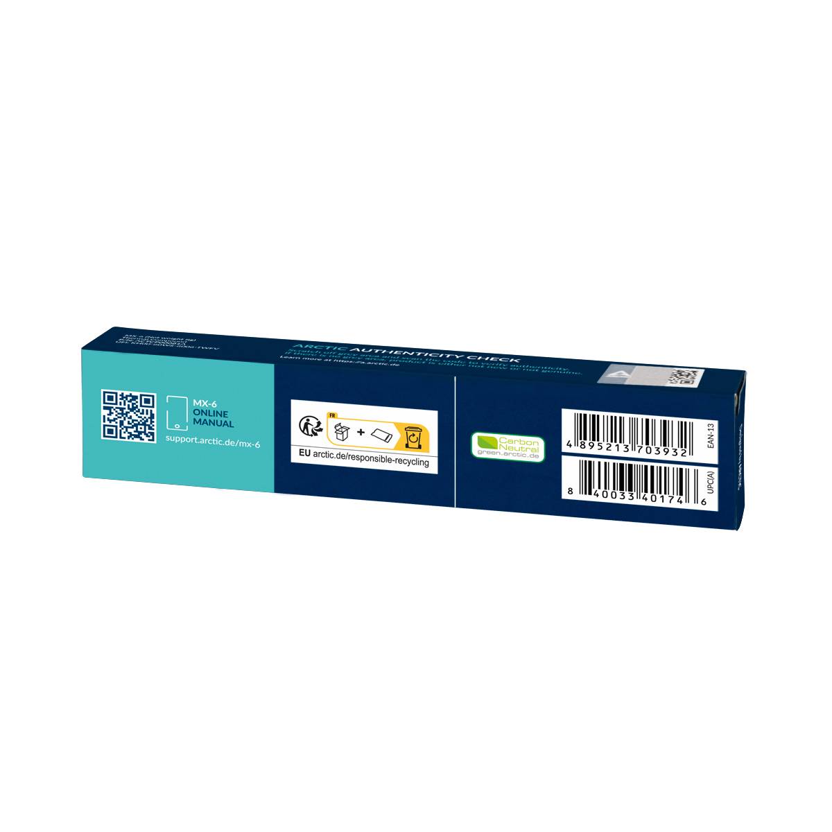 ARCTIC MX-6 - Wärmeleitpaste - 8 g - Grau-3