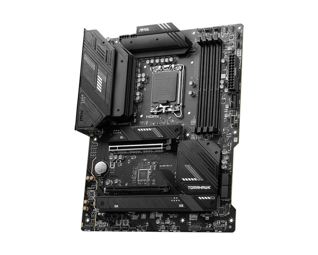 MSI MAG B760 TOMAHAWK WIFI DDR4, Intel, LGA 1700, Intel® Celeron®, Intel® Pentium® Gold, LGA 1700, D-3