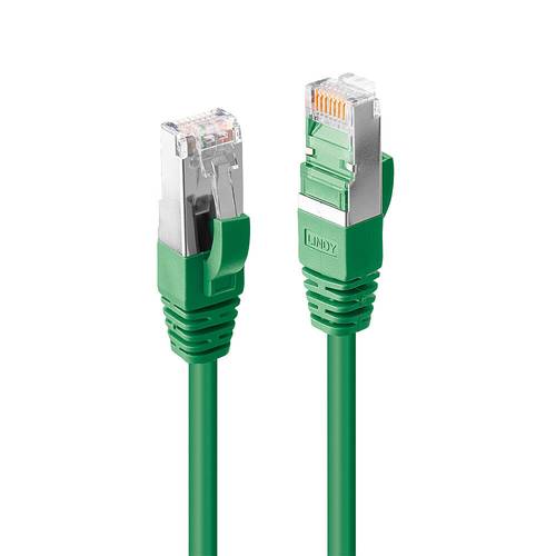 LINDY 45951 RJ45 Netzwerkkabel, Patchkabel CAT 6 S/FTP 1.00 m Grün 1 St.