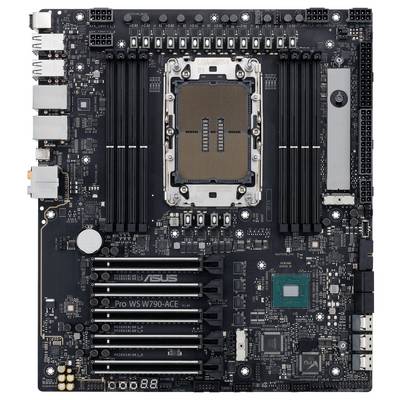 Asus MB ASUS PRO WS W790-ACE Mainboard Sockel (PC) Intel® LGA 4677 Formfaktor (Details) SSI CEB Mainboard-Chipsatz Intel-1