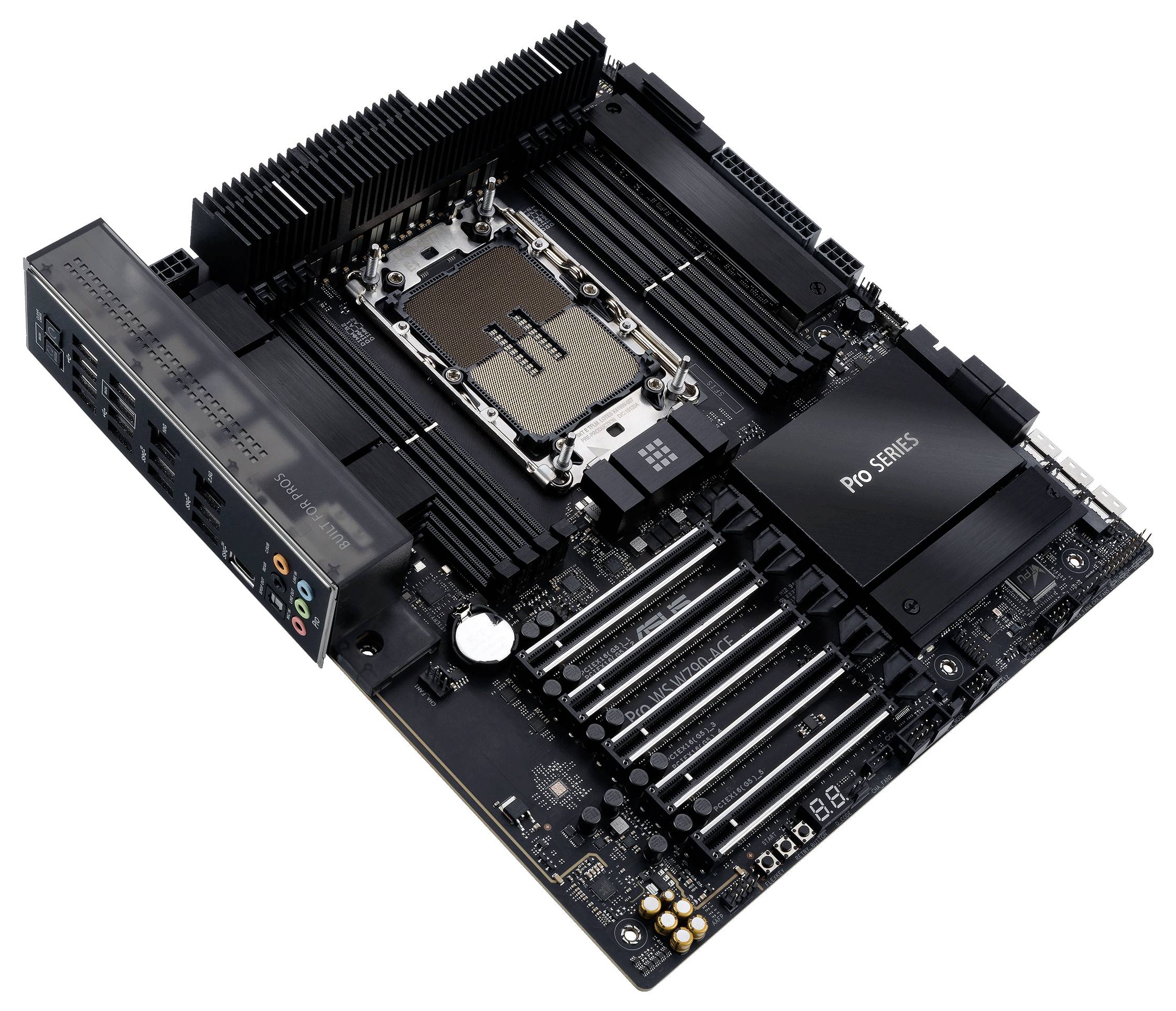 Asus MB ASUS PRO WS W790-ACE Mainboard Sockel (PC) Intel® LGA 4677 Formfaktor (Details) SSI CEB-4