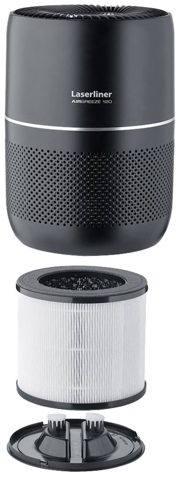Laserliner 085.121A AirBreeze 120 Filter-Set Ersatz-Filter Weiß/Schwarz