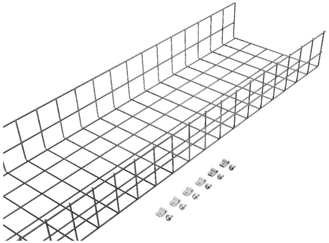 Rittal 7888310 19 Zoll Netzwerkschrank-Kabelführung Tiefschwarz (RAL 9005)