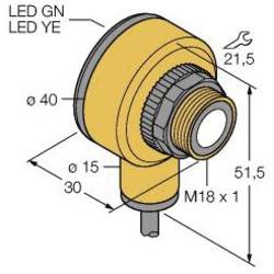Turck 3038512 Ultraschall-Empfänger T18VN6UR 1 St.