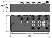 Turck BLCCO-6M12L-4AI-VI-2AO-I 6811318 Sensor/Aktorbox aktiv 1 St.