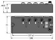 Turck BLCCO-4M12L-2AI-PT-2AI-PT 6811308 Sensor/Aktorbox aktiv 1 St.