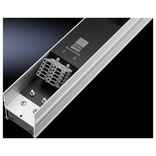 Rittal 7856020 19 Zoll Netzwerkschrank-Stromschiene Aluminium (eloxiert)